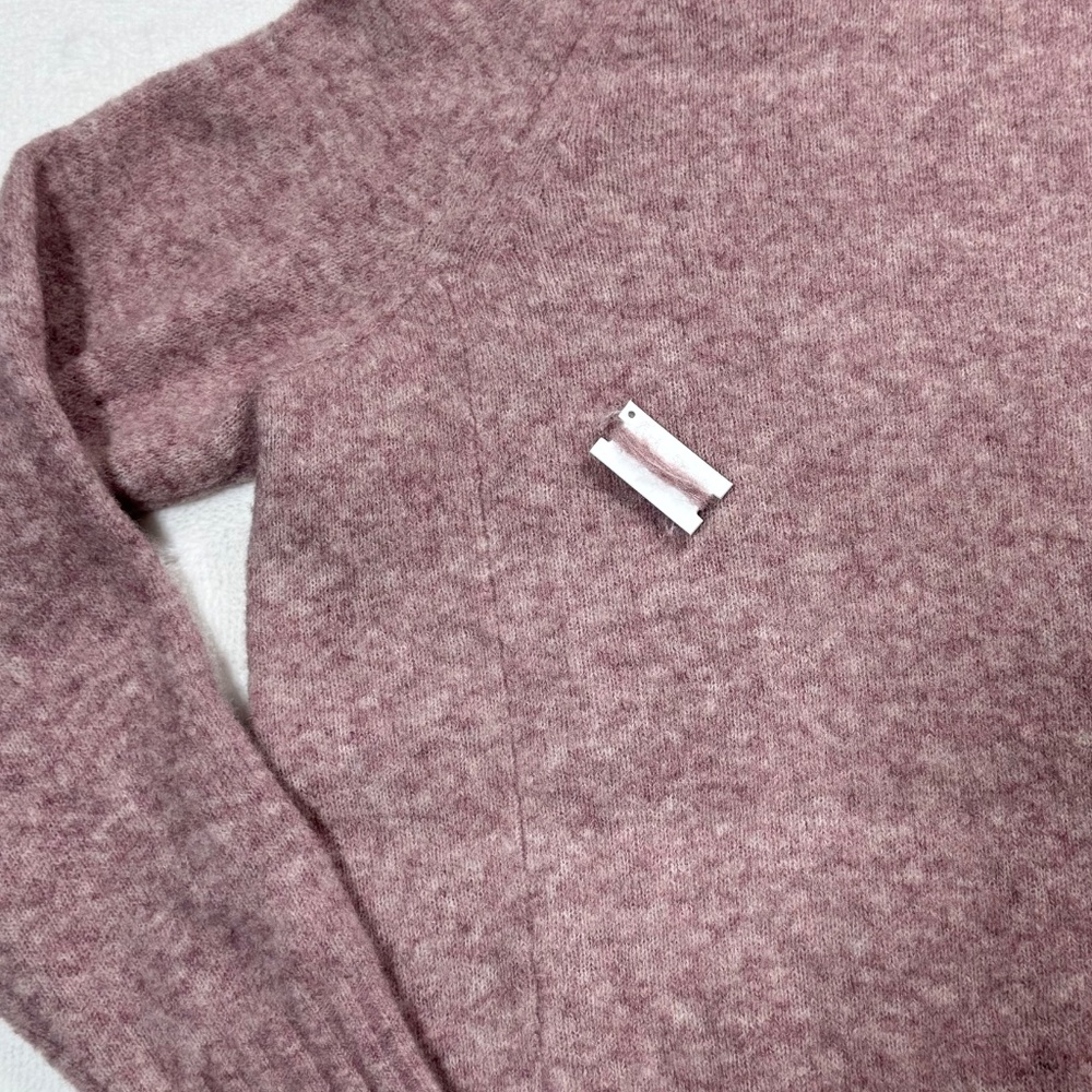 Babaton Plutarch Sweater Wool-blend Oversized Turtleneck Dusty Pink Size XS - Picture 10 of 15